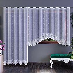 Forbyt Záclona Xenie bílá, 350 x 160 cm
