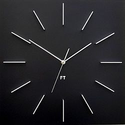Future Time FT1010BK Square black Designové 