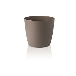 Gardenico Květináč Ella Twist 'n' Roll taupe, 40 cm