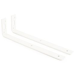 Gardinia Nosník stěnový 20,5 cm Deluxe, bílá, 2 ks