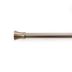 Gardinia Roztažitelná garnýž ocel Konus, 120 - 210 cm