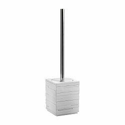 GEDY QU3302 Quadrotto WC štětka na postavení, bílá