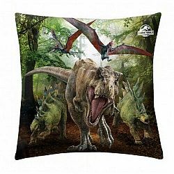 Halantex Polštářek Jurassic Park, 40 x 40 cm
