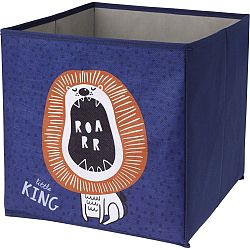 Hatu Dětský úložný box Jungle, lev, 30 x 30 x 30 cm