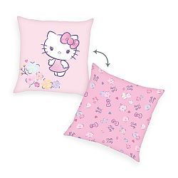 Herding Polštářek Hello Kitty Květiny, 40 x 40 cm