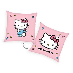Herding Polštářek Hello Kitty růžová, 40 x 40 cm