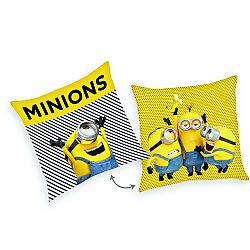 Herding Polštářek Minions 2 Pruhy, 40 x 40 cm