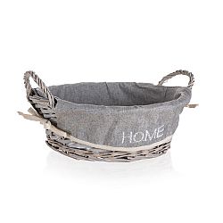 Home Decor Proutěný košík s uchy Home, 30 x 10,5 cm