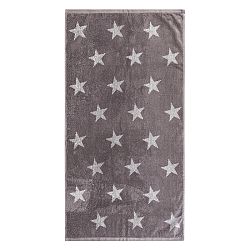 JAHU Ručník Stars šedá, 50 x 100 cm