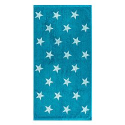 JAHU Ručník Stars tyrkysová, 50 x 100 cm