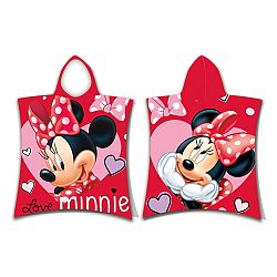 Jerry Fabrics Dětské pončo Minnie Love, 50 x 115 cm