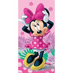 Jerry Fabrics Osuška Minnie pink 02, 70 x 140 cm