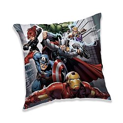 Jerry Fabrics Polštářek Avengers Fight, 40 x 40 cm