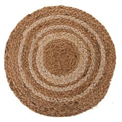 jutový koberec tmavě hnědá, 90 cm