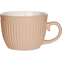 Kameninový hrnek Cappuccino, 460 ml, hnědá