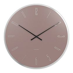 Karllson 5800PI designové nástěnné hodiny, pr. 40 cm