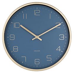 Karlsson 5720BL designové nástěnné hodiny, pr. 30 cm