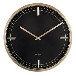 Karlsson 5727BK designové nástěnné hodiny, pr. 42 cm