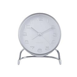 Karlsson 5763WH designový budík, 11 cm