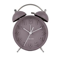 Karlsson 5784PU designový budík, 16,5 cm