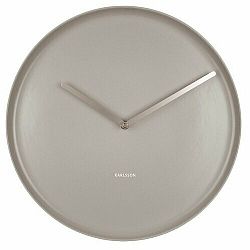 Karlsson 5786GY designové nástěnné hodiny, pr. 35 cm