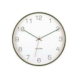 Karlsson 5926GR designové nástěnné hodiny 40 cm