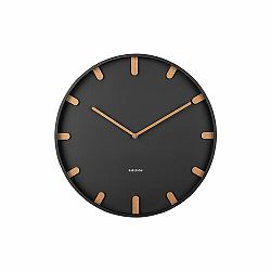 Karlsson 5942BK designové nástěnné hodiny 40 cm