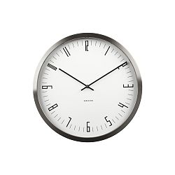 Karlsson KA5612WH Designové nástěnné hodiny, 44 cm
