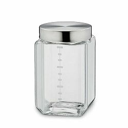 Kela Dóza skladovací sklo / nerez ISA 1,5 l