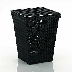Kela Koš na špinavé prádlo NOBLLESE, černá