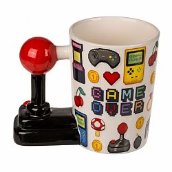 Keramický hrnek Game over s joystickem, 350 ml