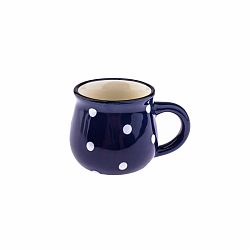 Keramický hrnek s Dots 75 ml, modrá
