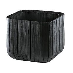 KETER CUBE PLANTER S květináč, 30 x 30 x 30cm, hnědá