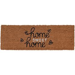 Kokosová rohožka Home sweet home, 25 x 75 cm