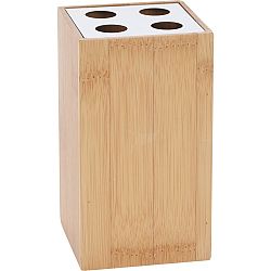 Koopman Bambusový stojan na kartáčky Lina, 12 cm