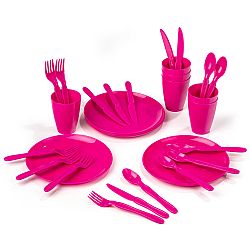 Koopman Sada plastového nádobí Piknik, 31 ks, 