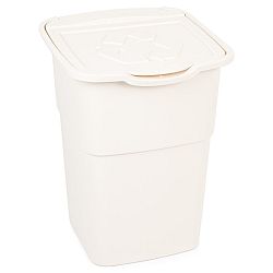 Koš na tříděný odpad Eco Master 50 l, bílá