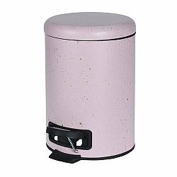 Kosmetický odpadkový koš Edmonton růžová, 3 l
