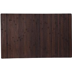 Koupelnová předložka Bamboo, tmavě hnědá