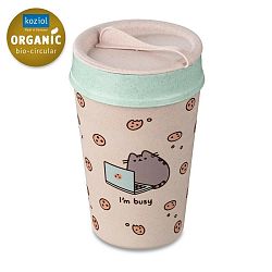 Koziol Termo hrnek PUSHEEN 400 ml, růžová