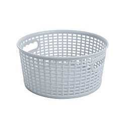 Kulatý košík RATTAN CLASSIC 4,5 l, modrá