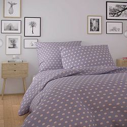 Kvalitex Bavlněné povlečení Nordic Olava fialová
