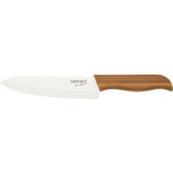 LAMART LT2054 NŮŽ KUCHAŘ.16CM KER/BAMBOO 