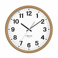 LAVVU ESSENTIAL WOOD LCS4040 nástěnné hodiny
