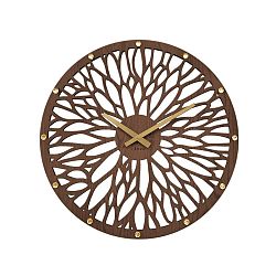 Lavvu LCT1180 Nástěnné hodiny Wood, 49 cm