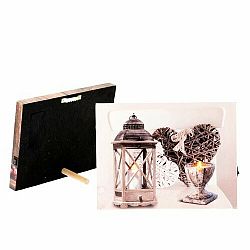 LED obraz na plátně Romantic, 20 x 15 cm