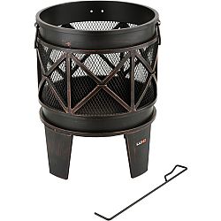 Lund TO-99702 Zahradní ohniště ocelové 2v1 42cm