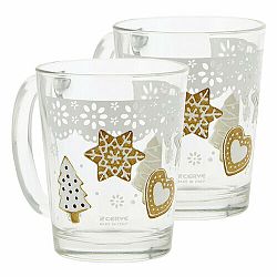 Mäser 2dílná sada hrnků CHRISTMAS BISCUITS, 310 ml