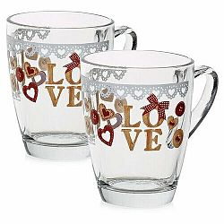 Mäser 2dílná sada hrnků Love Wood, 310 ml
