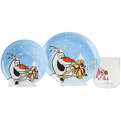 Mäser 3dílná dětská jídelní sada Frozen, Olaf